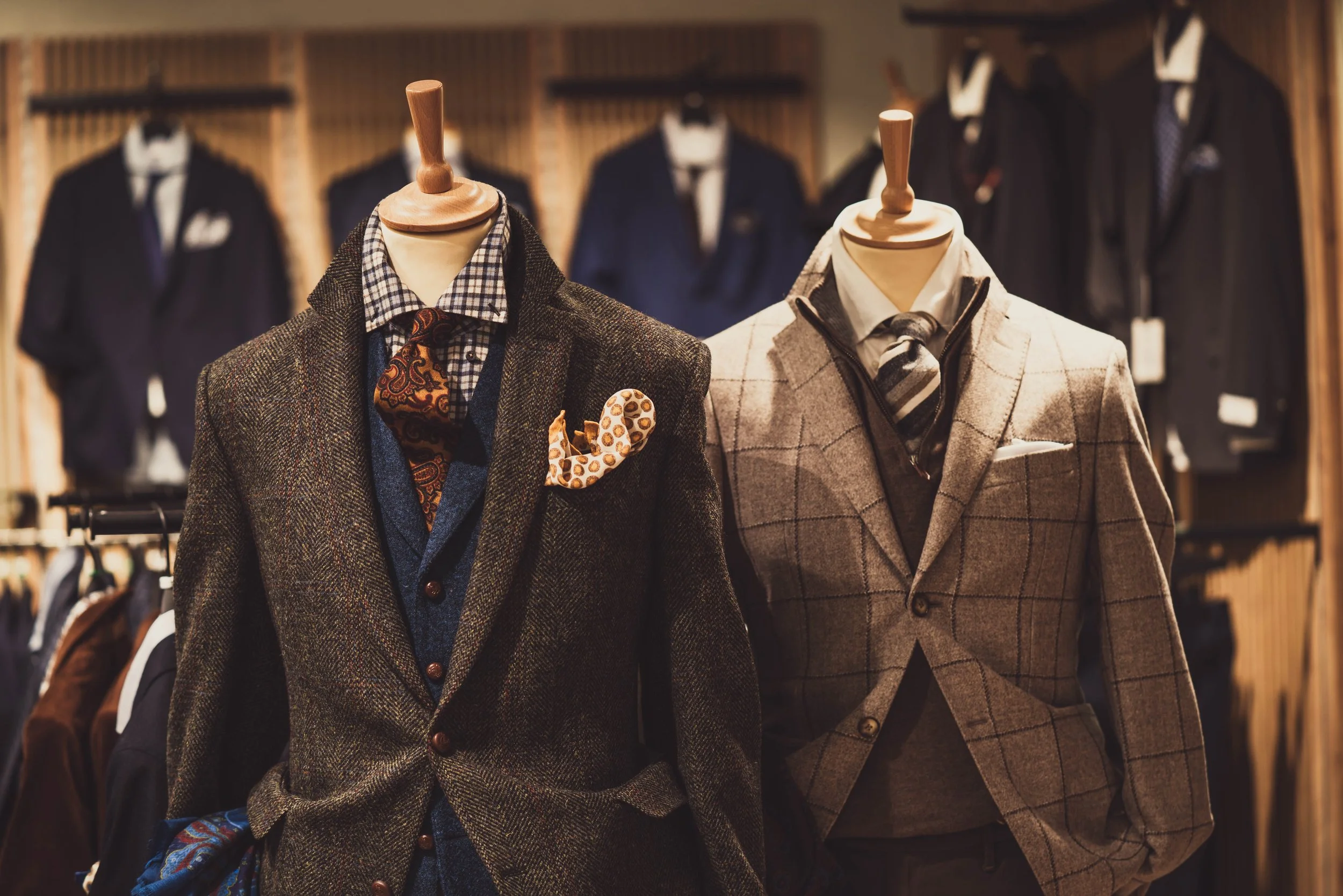 Man in luxury suit